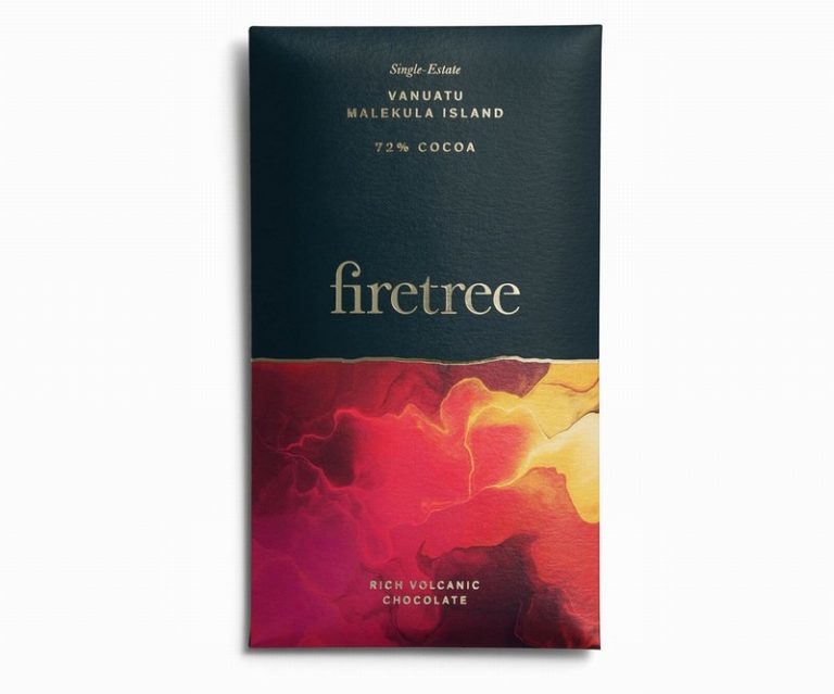 Single Firetree 72% Cocoa Chocolate from Panzer's