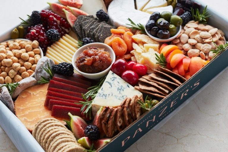 Corporate Platter Boxes with Cheese from Panzer's