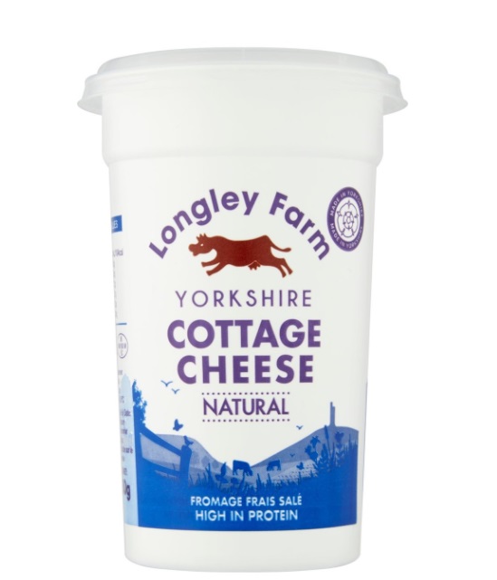 Longley Farm Yorkshire Natural Cottage Cheese from Panzer's