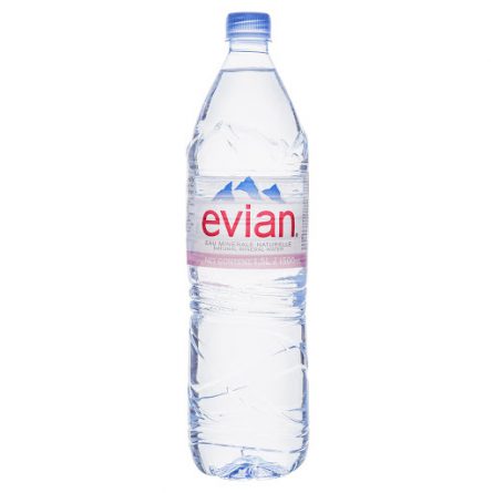 Large Bottle of Evian Water from Panzer's