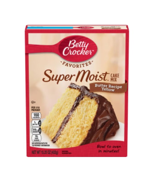Betty Crocker Super Moist Cake Mix from Panzer's