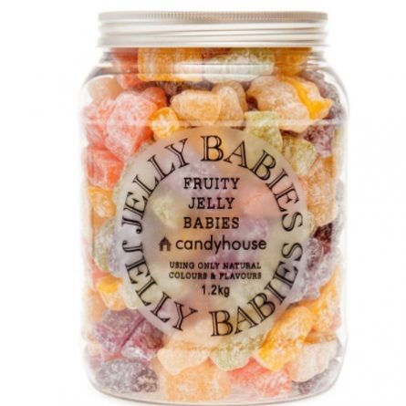 Large Jar of CandyHouse Jelly Babies from Panzer's
