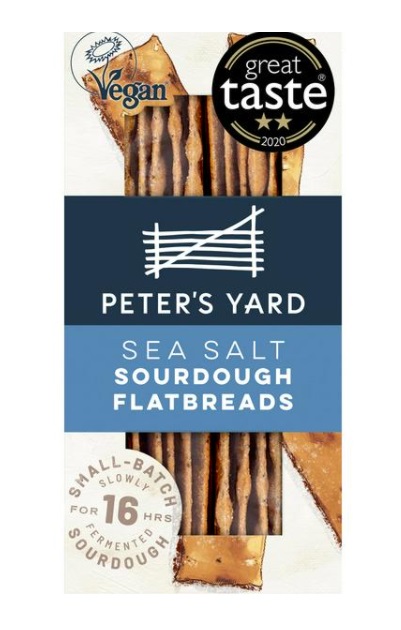 Peter's Yard Sea Salt Sourdough Flatbreads from Panzer's
