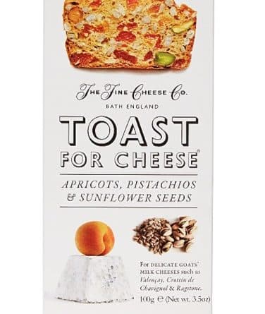 Toast for Cheese Apricots, Pistachios and Sunflower Seeds Square from Panzer's