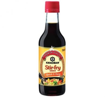 Bottle of Kikkoman Stir-fry Sauce from Panzer's