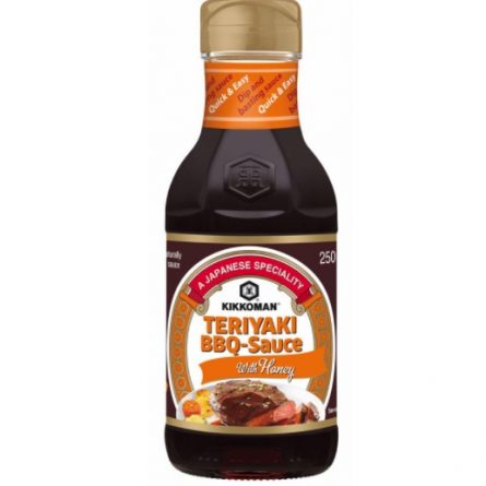 Bottle of Kikkoman Teriyaki BBQ Sauce from Panzer's