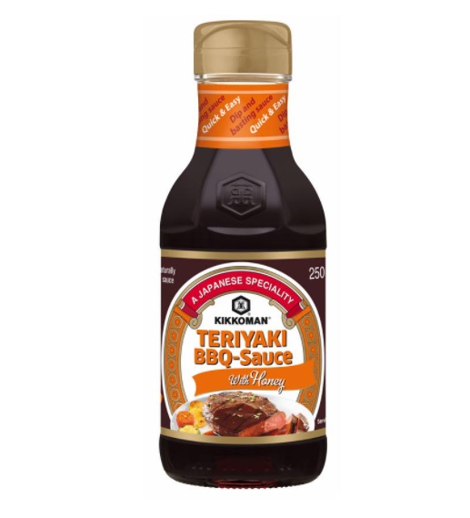 Bottle of Kikkoman Teriyaki BBQ Sauce from Panzer's
