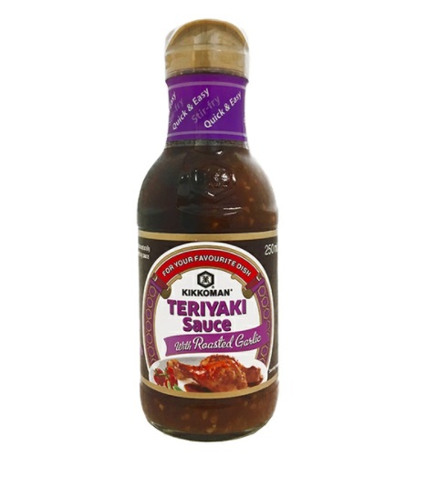 Kikkoman Teriyaki Sauce with Roasted Garlic from Panzer's