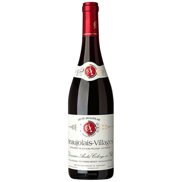 Bottle of Beaujolais-Villages Domaine Andre Cologne et Fils Red Wine from Panzer's Small