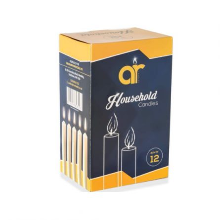 Pack of 12 Household Candles from Panzer's