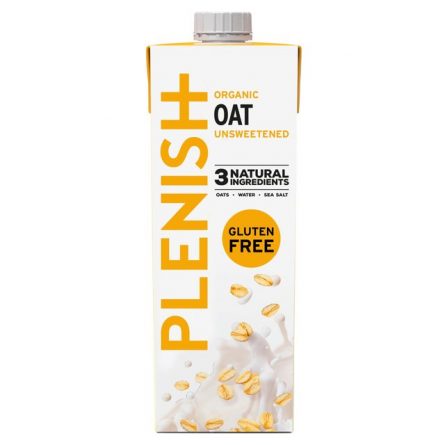 Plenish Organic Unsweetened Oat Milk from Panzer's