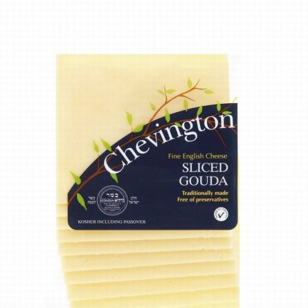Pack of Kosher Chevington Sliced Gouda from Panzer's