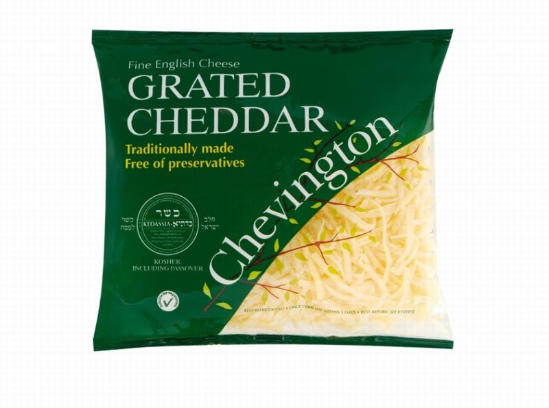 Pack of Chevington Kosher Grated Cheddar from Panzer's