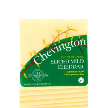 Pack of Chevington Kosher Sliced Mild Cheddar from Panzer's