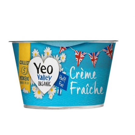 Yeo Valley Organic Half Fat Creme Fraiche from Panzer's
