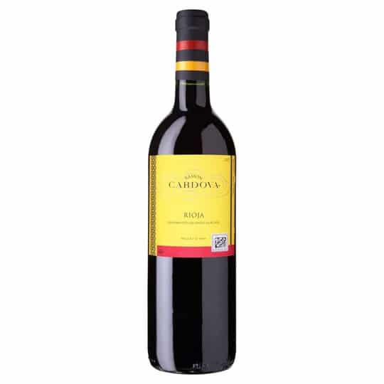 Bottle of Ramon Cardova Rioja Kosher Red Wine from Panzer's