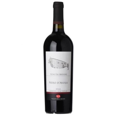 Bottle of Tenuta Ibidini Nero D'Avola Sicilian Red Wine from Panzer's