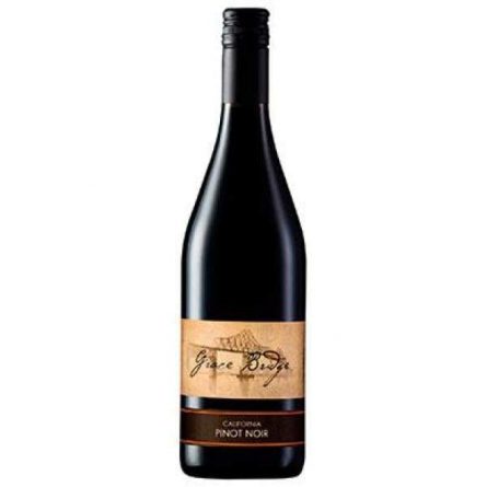 Bottle of Grace Bridge Pinot Noir Red Wine from Panzer's