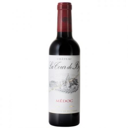 Small Bottle Chateau la Tour de By Medoc Red Wine from Panzer's