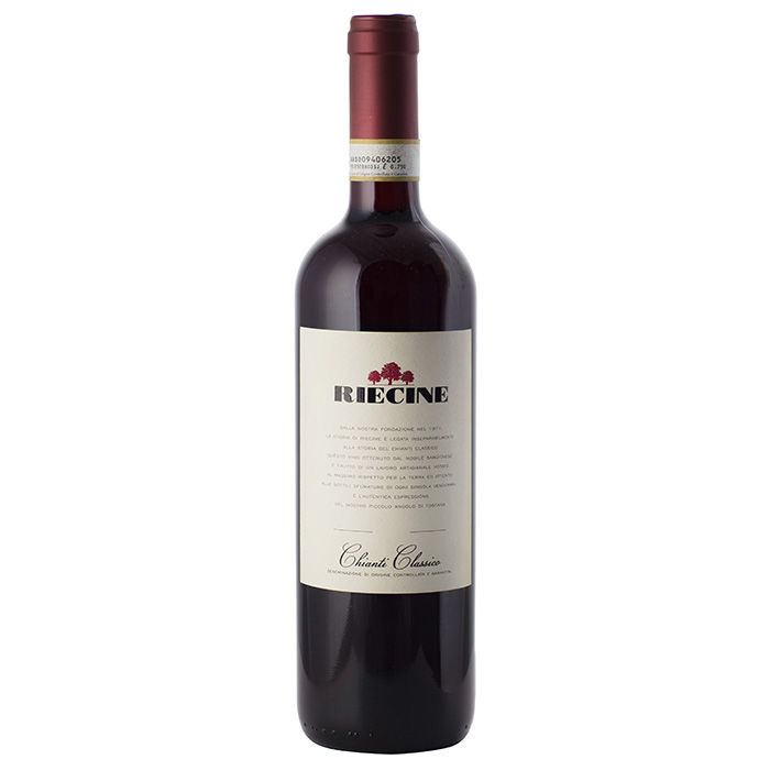 Bottle of Riecine Chianti Classico Red Wine from Panzer's