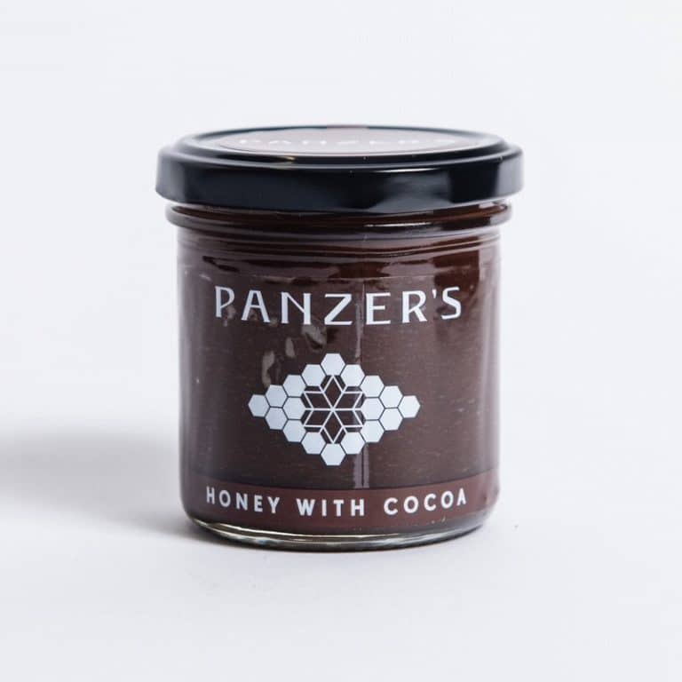 Panzer's Own Cocoa Honey in a Jar