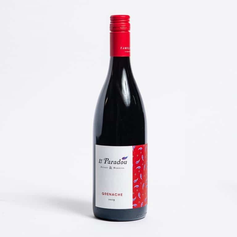 Bottle of Le Paradou Grenache France Red Wine from Panzer's