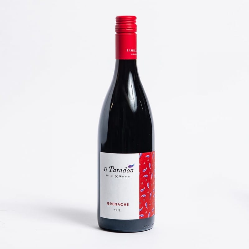 Bottle of Le Paradou Grenache France Red Wine from Panzer's