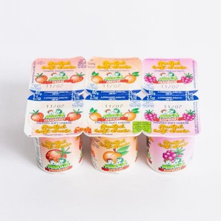 Pack of 6 Makabi Fruited Soft Cheese from Panzer's