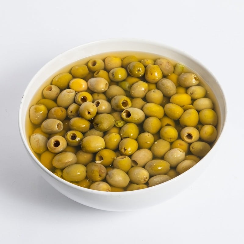 Panzer's Gordal Pitted Green Olives