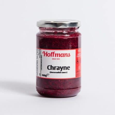 Jar of Hoffmans Chryne Horseradish Sauce from Panzer's