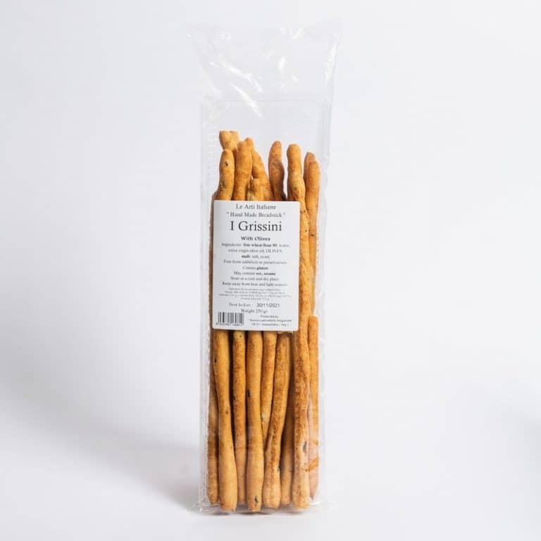 Pack of Handmade Breadsticks with Olives from Panzer's