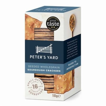 Peter's Yard Seeded Wholegrain Sourdough Crackers Pack from Panzer's