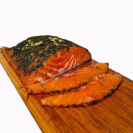 Hand-Sliced Home-Made Gravlax from Panzer's