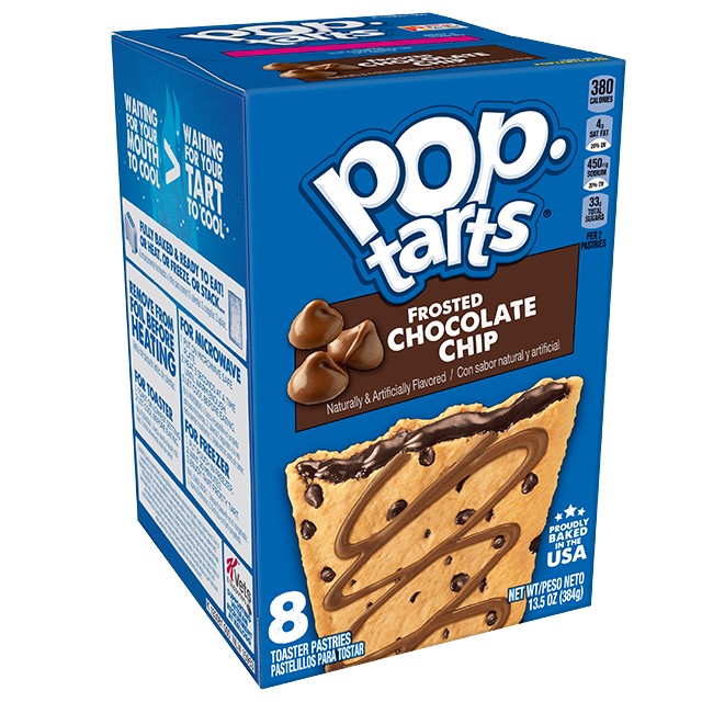 Pack of Pop Tarts Frosted Chocolate Chip from Panzer's