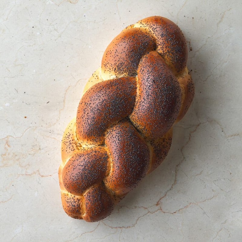 Traditional Jewish Challah bread from Panzer's