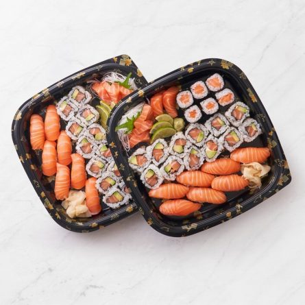 Sushi Atelier Salmon Sushi Platter 60 pieces from Panzer's