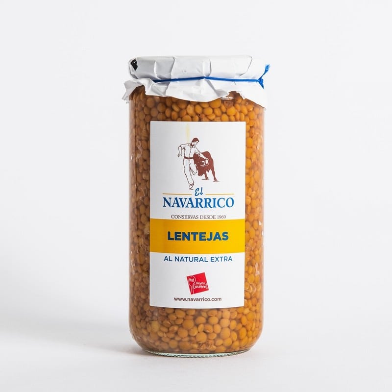 El Navarrico Lentils in a Jar from Panzer's