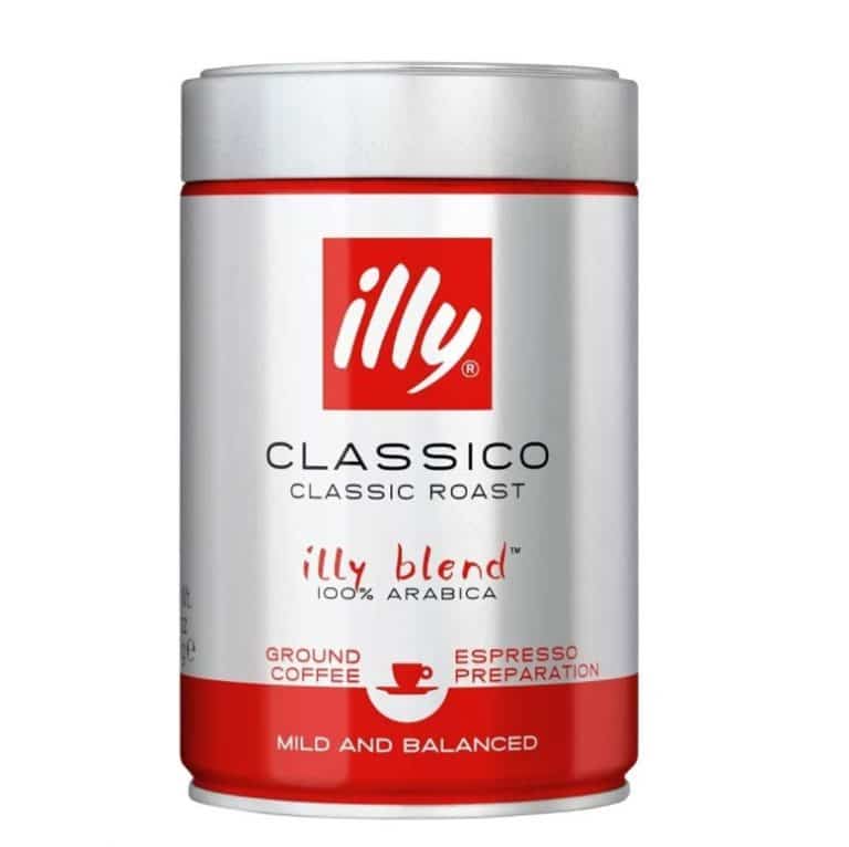 Illy Blend Espresso Classic Roast Ground Coffee from Panzer's