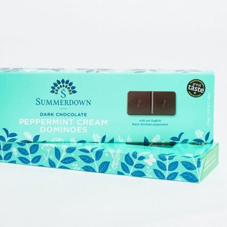 Summerdown Dark Chocolate Peppermint Cream Dominoes from Panzer's