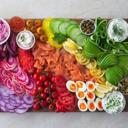 Panzer's Smoked Salmon Platter Large
