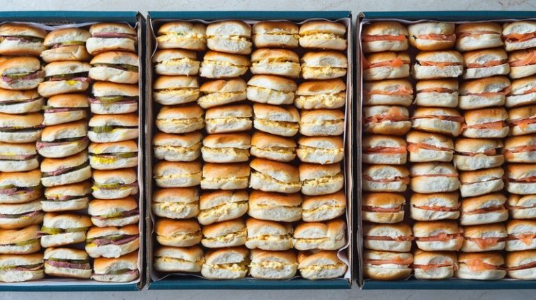 Panzer's Catering with Mini Bagel Boxes Large