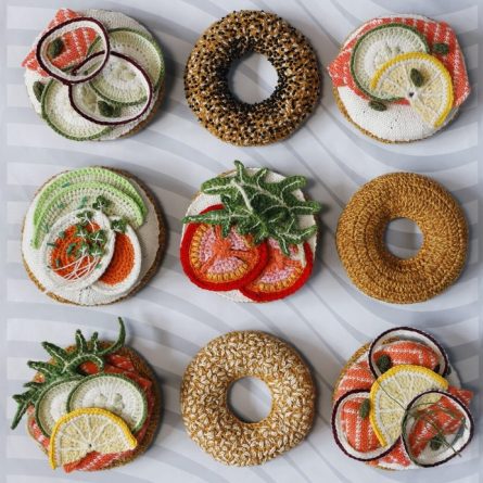 Kate Jenkins Panzer's Bagel Knitwear Landscape