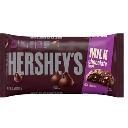 Pack of Hershey's Milk Chocolate Chips from Panzer's
