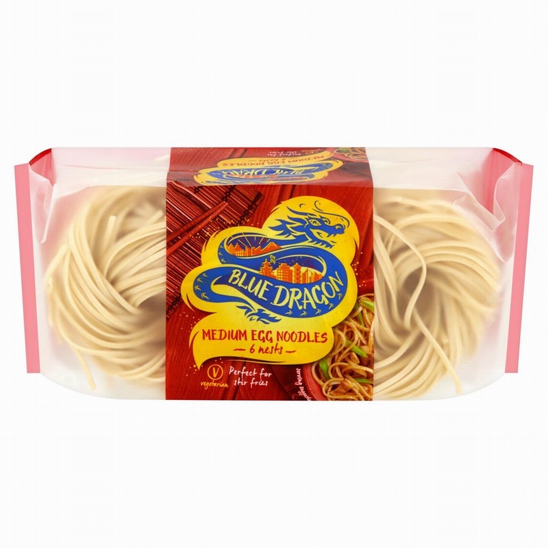 Pack of Blue Dragon Medium Egg Noodles from Panzer's