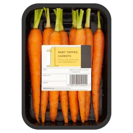 Pack of Baby Carrots from Panzer's