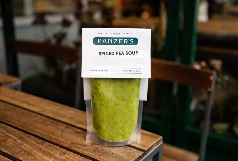 Panzer's Home-Made Spiced Pea Soup