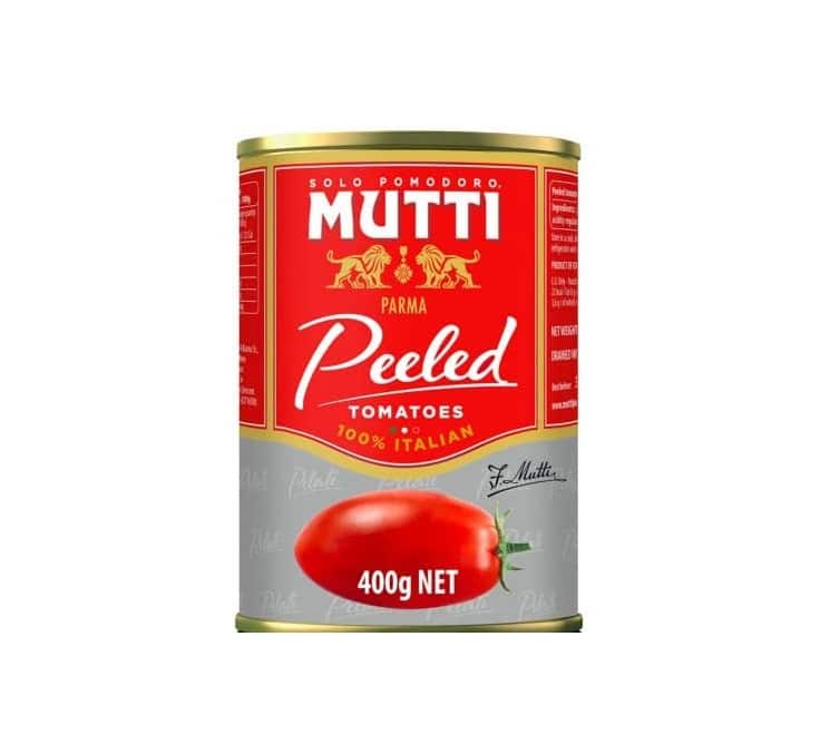 Can of Mutti Peeled Tomatoes from Panzer's