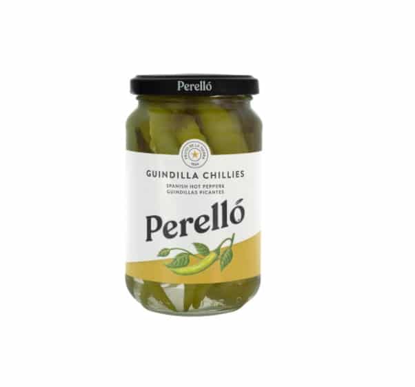 Jar of Perello Spanish Guindilla Chillies from Panzer's