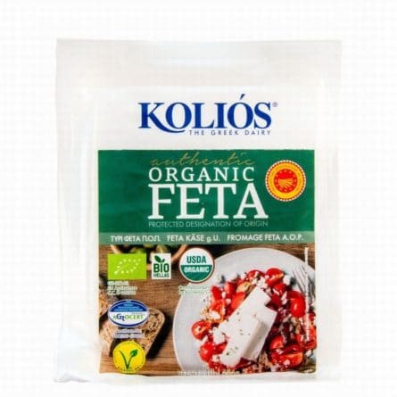 Kolios Authentic Organic Feta cheese from Panzer's