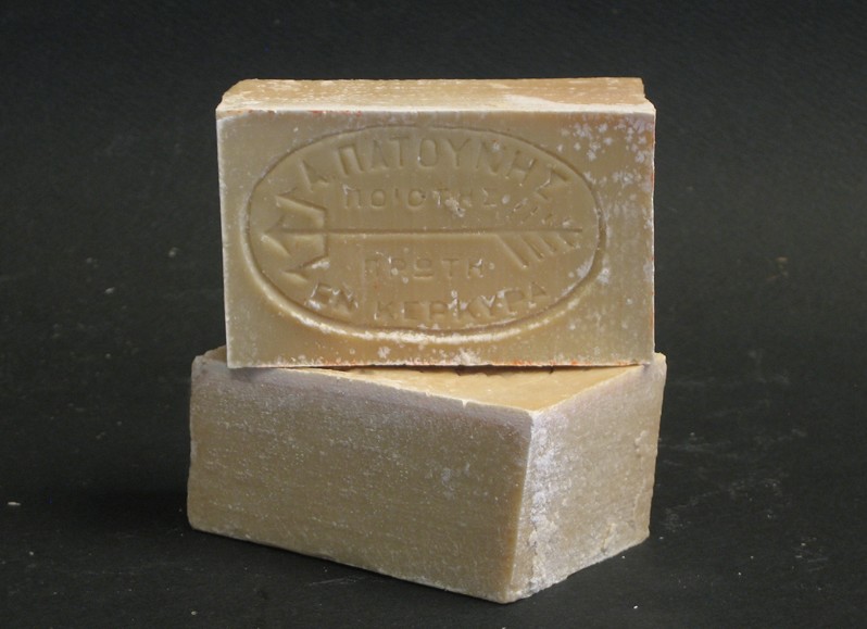 Single Pack of Patounis Green Olive Soap from Panzer's